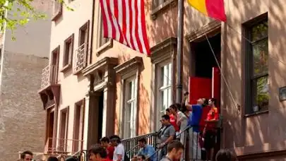 Imagen de la fachada de La Nacional en Manhattan, calle 14, en la actualidad