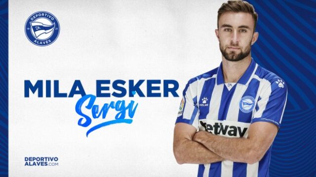 Sergi García deja de ser jugador del Alavés.