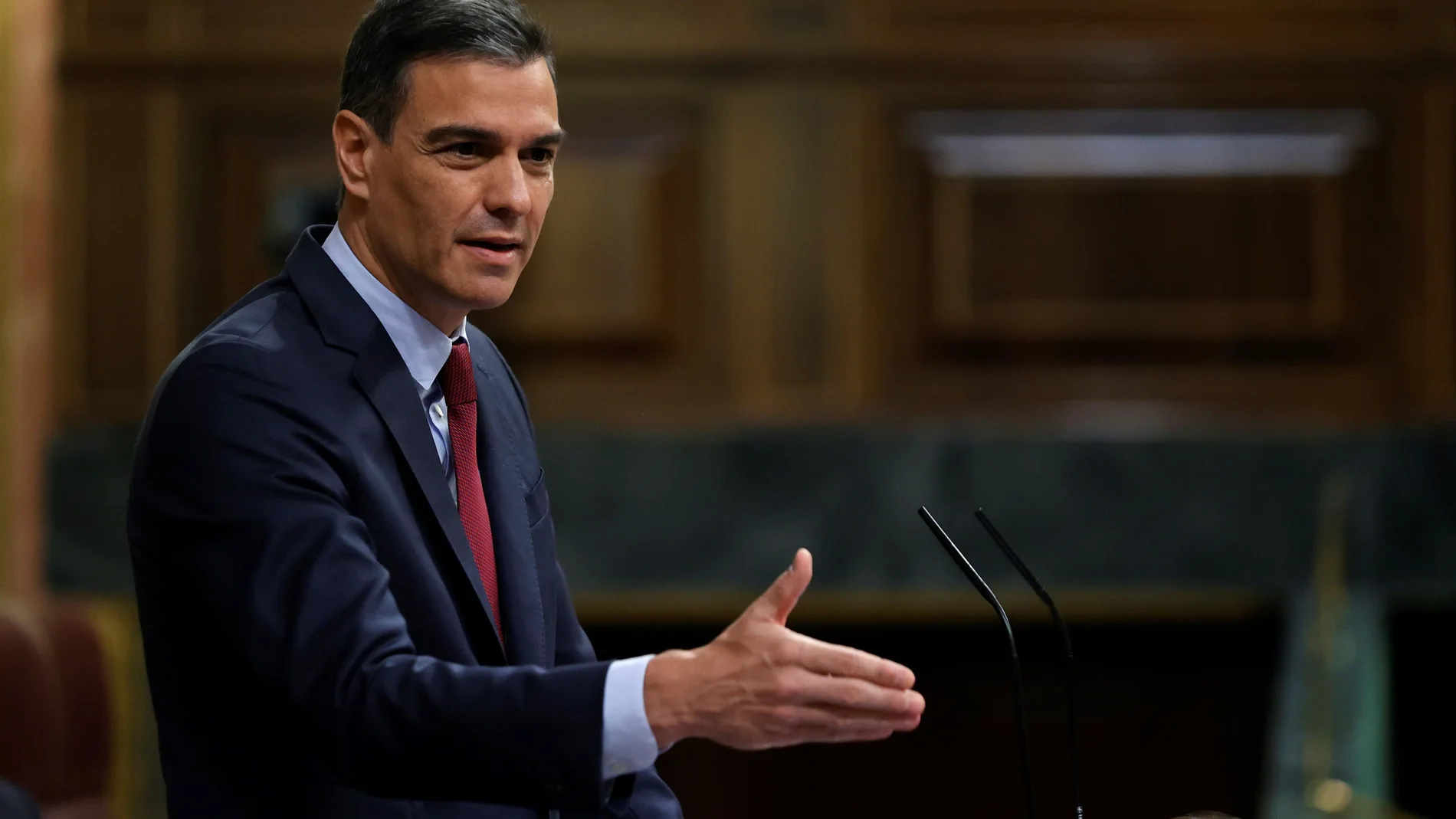 El presidente del Gobierno, Pedro Sánchez, comparece este miércoles en el Pleno del Congreso para explicar los indultos a los líderes independentistas e informar de la situación política y económica
