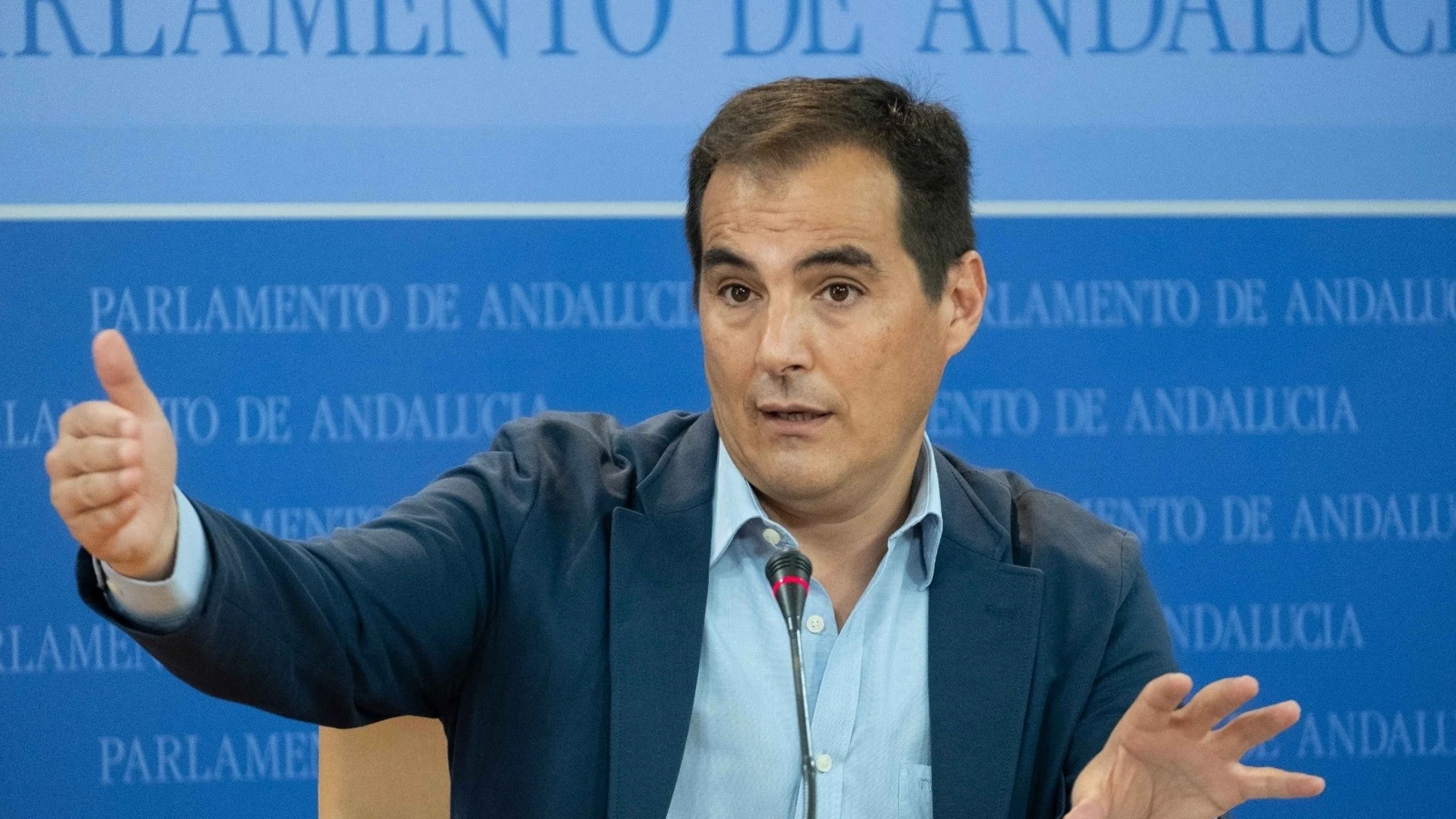 El popular José Antonio Nieto, en el Parlamento andaluz