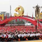 Un acto en conmemoración del centenario del Partido Comunista China (PCCh)