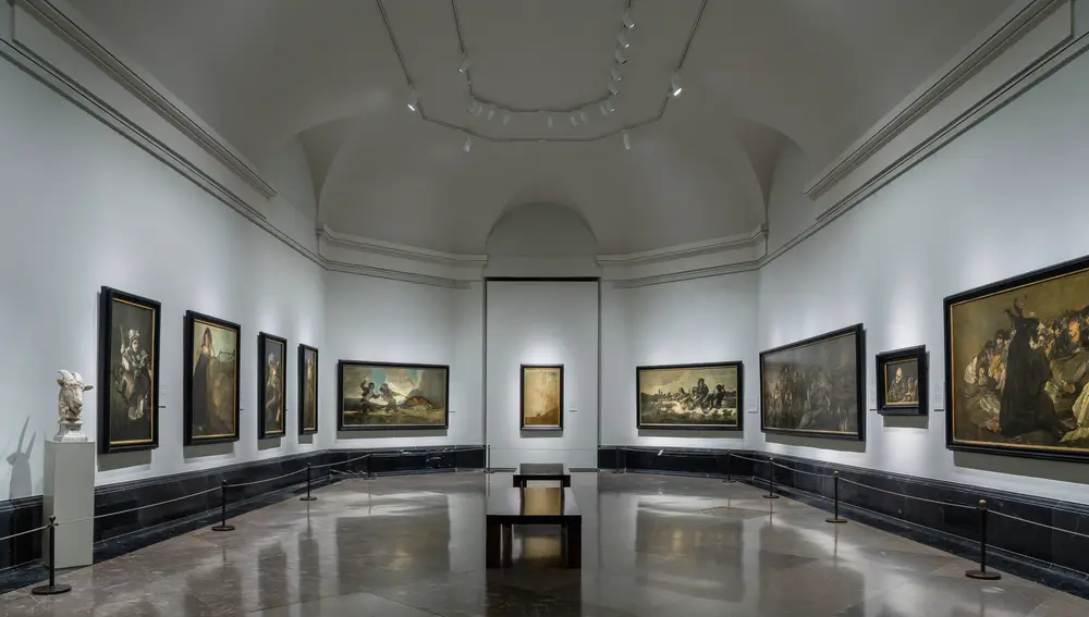 Interior del Museo del Prado, Madrid
