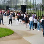 Cribado masivo en el Palacio de Exposiciones de León con test antígenos para jóvenes de 16 a 25 años