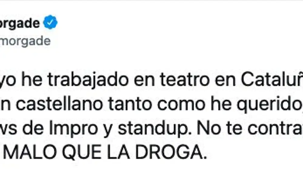 Crítica Ana Morgade. @ana_morgade