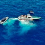 Una embarcación de la Guardia Civil rescató en aguas del archipiélago de Cabrera (Islas Baleares) a 32 inmigrantes el pasado verano