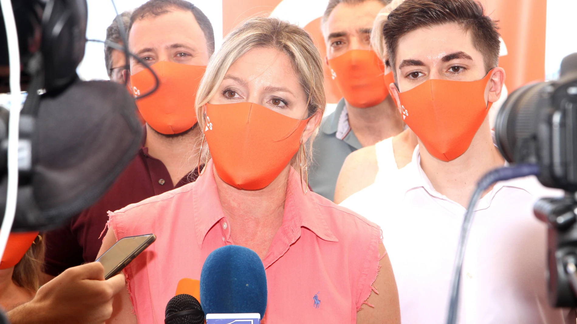 Ana Martínez Vidal en la convivencia de miembros de Ciudadanos