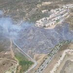 Incendio declarado en Ayamonte