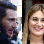 Antonio David y Carlota Corredera en un montaje de 'La Razón'