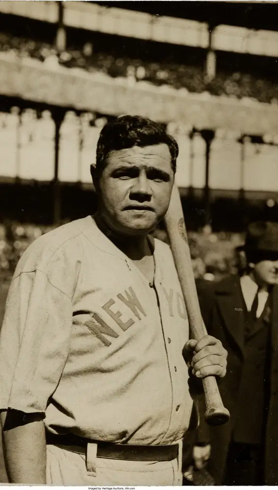 Babe Ruth fue nombrado mejor deportista del siglo XX