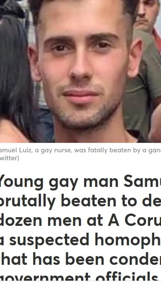 Pinknews sobre asesinato a Samuel