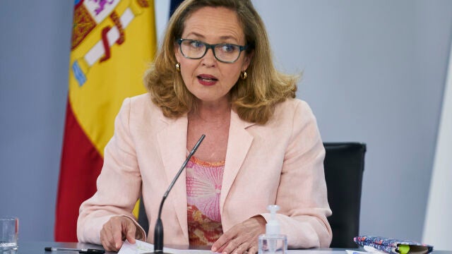 La vicepresidenta primera y ministra de Asuntos Económicos, Nadia Calviño