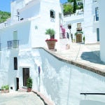 Una de las calles de Frigiliana