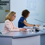 Tras el Consejo de Ministros solo comparecieron Nadia Calviño y María Jesús Montero