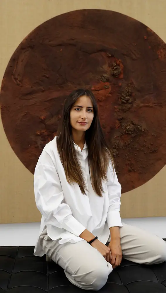 La artista cubana Rachel Valdés en la nueva edición de la Feria de Arte Contemporáneo de Madrid ARCO.