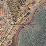Lugar en el que se ha producido el fallecimiento de un hombre de 74 en la playa de Rihuete, en Puerto de Mazarrón (Mazarrón)