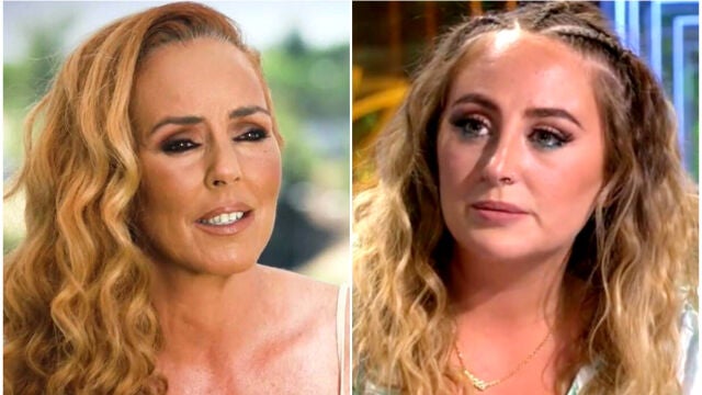 Rocío Carrasco y Rocío Flores en un montaje de 'La Razón'