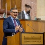 El portavoz parlamentario de Vox, Manuel Gavira