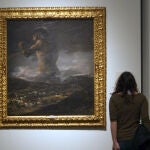 "El coloso", de Goya, un cuadro que fascina al público