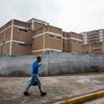 Fotografía que muestra un calabozo de la Policía Nacional Bolivariana (PNB) en Caracas (Venezuela).