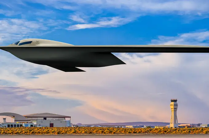 Así es el bombardero futurista B-21 Raider con el que Estados Unidos pretende controlar el entorno del “día del mañana”