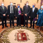 Acto de entrega de la distinción Medalla de Oro de la Provincia a la Real Academia Burgense de Historia y Bellas Artes, Institución Fernán González, y a la Vuelta Ciclista a España