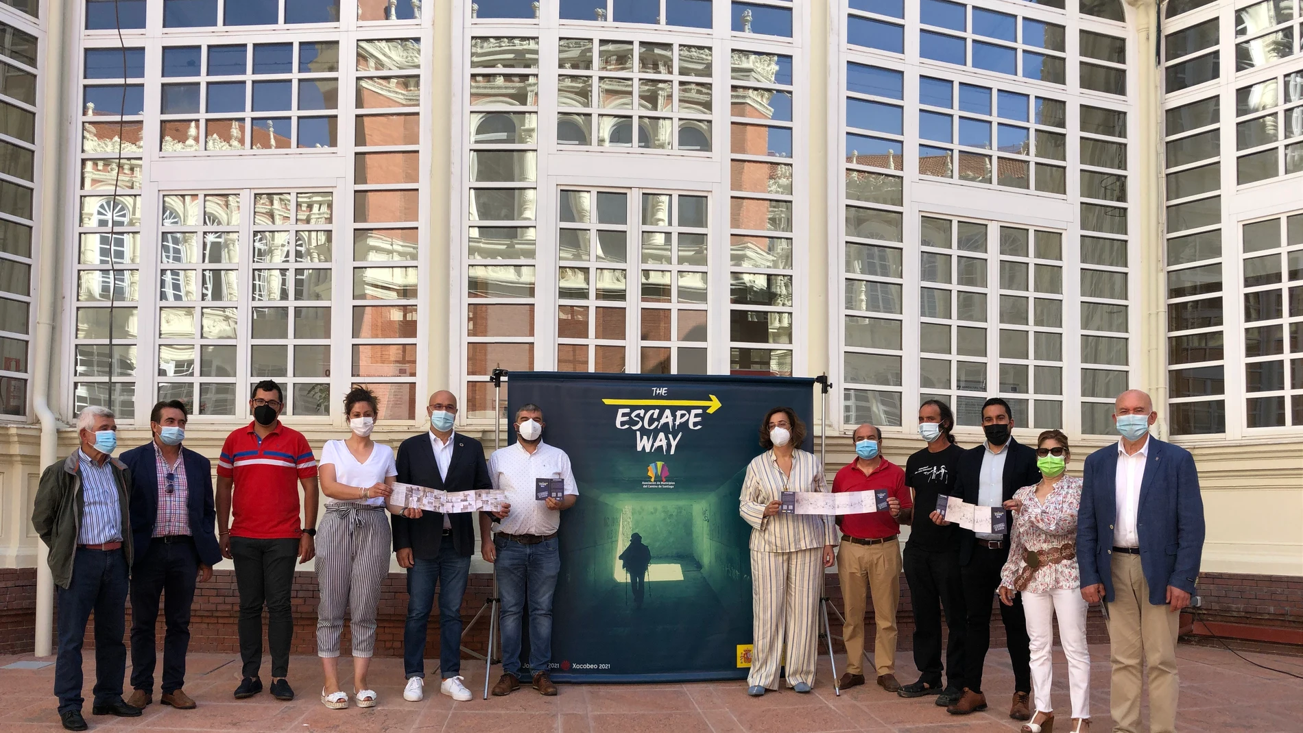 Presentación de la actividad "Escape Way" en la provincia de Palencia