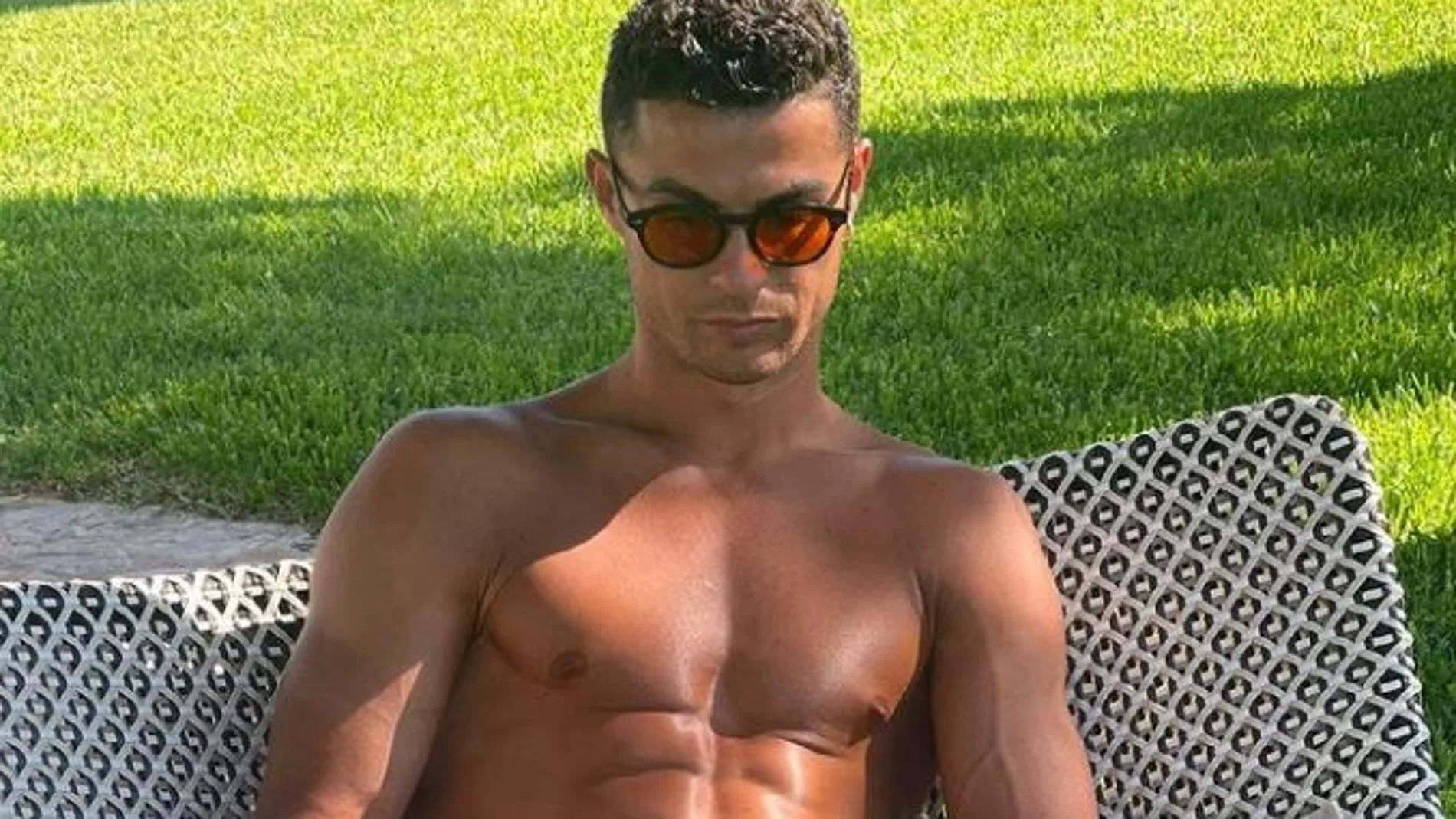 Cristiano Ronaldo, disfrutando de sus vacaciones en Mallorca