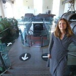 Yashodara López, directora del Museo de la Energía, Ene Museo, de Ponferrada, que cumple su décimo aniversario