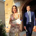 Tamara Falcó e Íñigo Onieva en la boda de Felipe Cortina y Amelia Millán