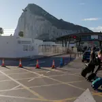 Acceso a Gibraltar desde el municipio de La línea