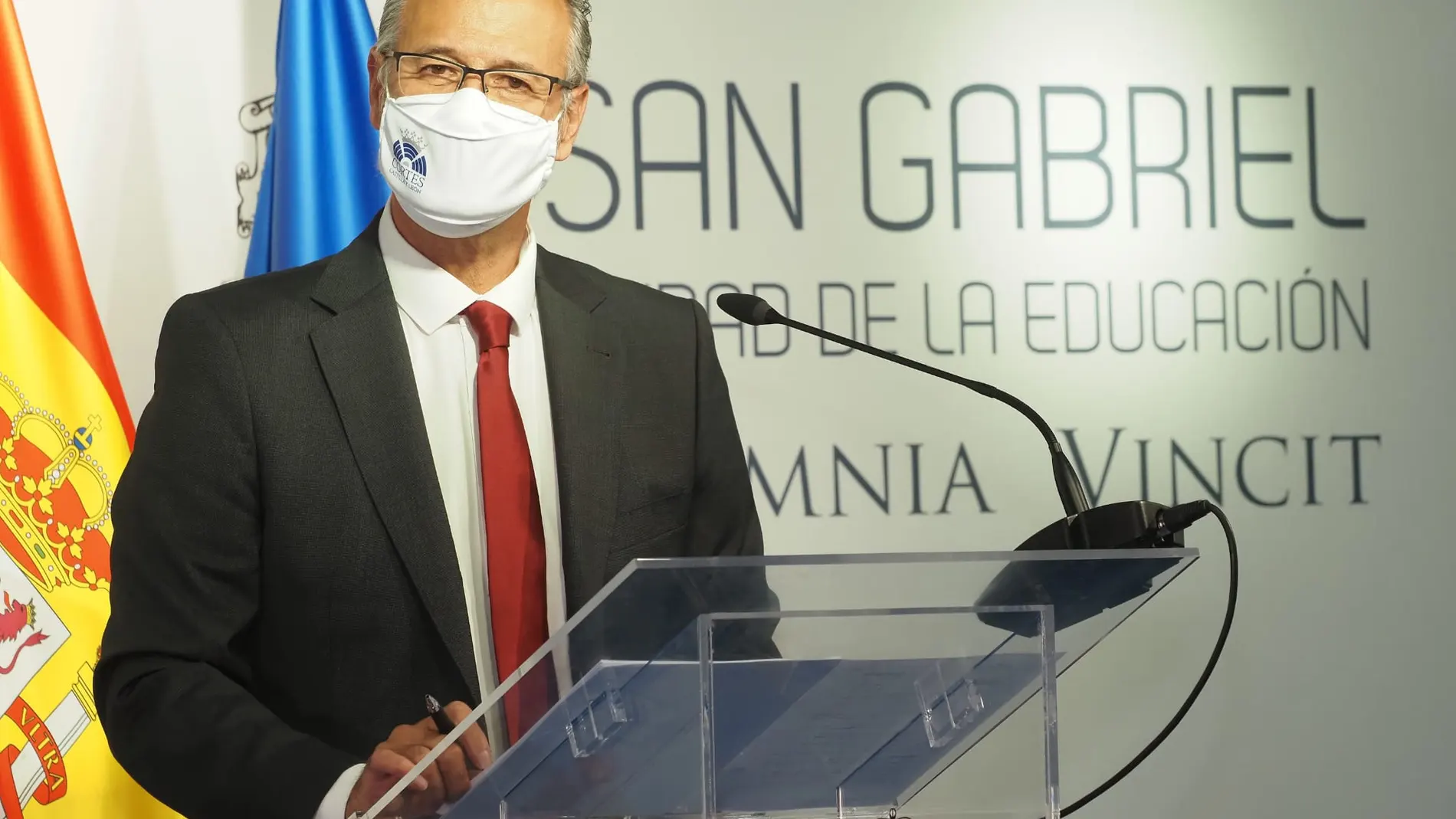 El presidente de las Cortes de Castilla y León, Luis Fuentes, participa en la IX edición de "Prensa y Poder"