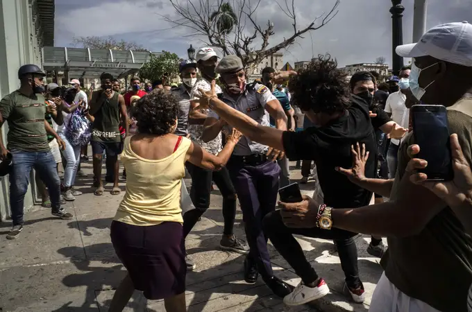 El régimen cubano saca el puño de hierro contra los manifestantes