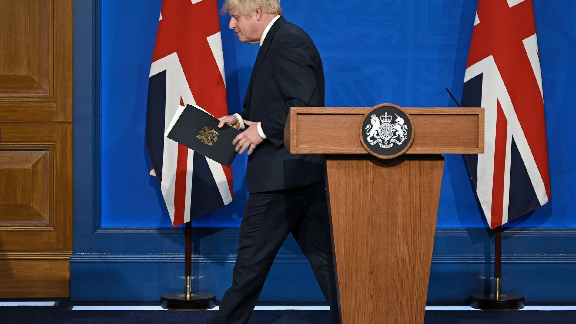 El primer ministro de Reino Unido, Boris Johnson