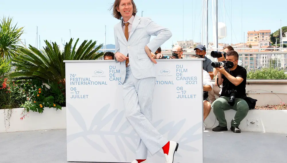 El director Wes Anderson en Cannes