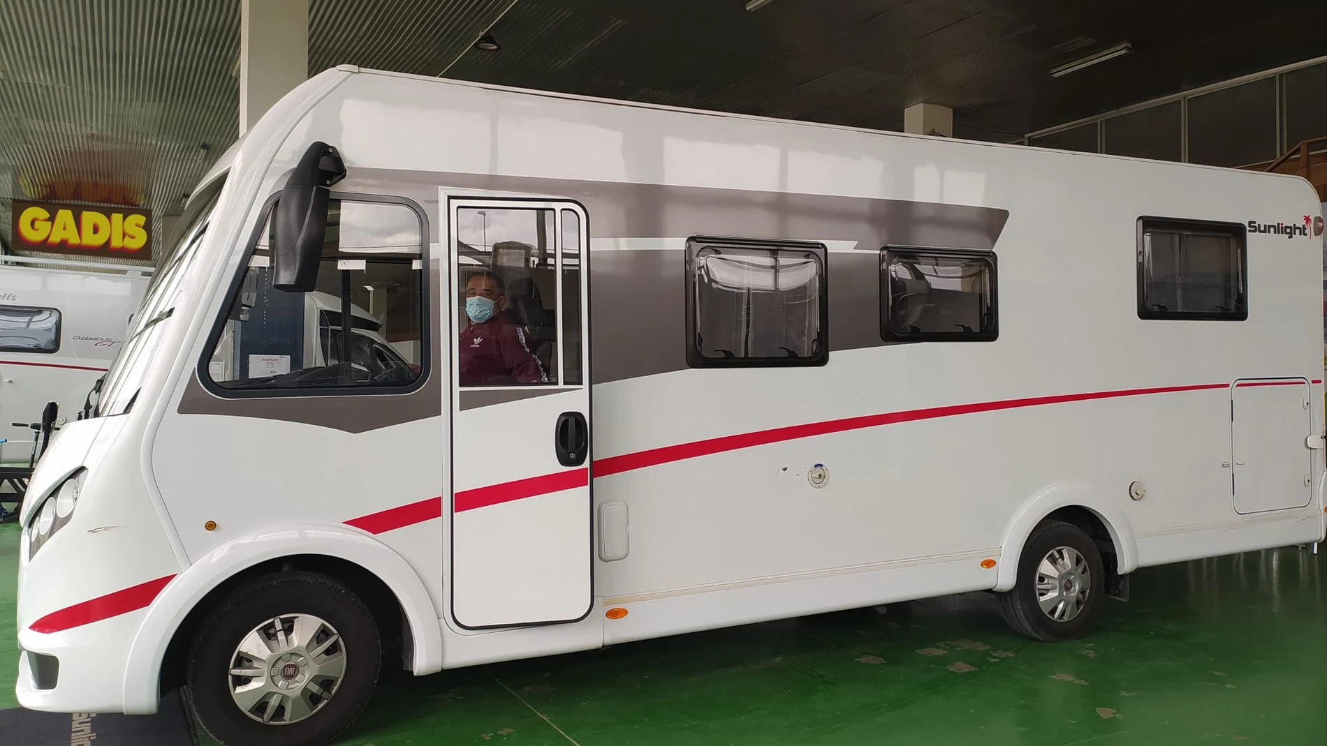 Autocaravana con la que premia Gadis