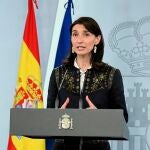 La ministra de Justicia, Pilar Llop, ha insistido este miércoles en su comparecencia en La Moncloa en que el Gobierno respeta, pero "no comparte", la decisión del Tribunal Constitucional (TC) de declarar ilegal el confinamiento del primer estado de alarma de la pandemia