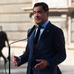 El presidente de la Junta de Andalucía Juanma Moreno Bonilla