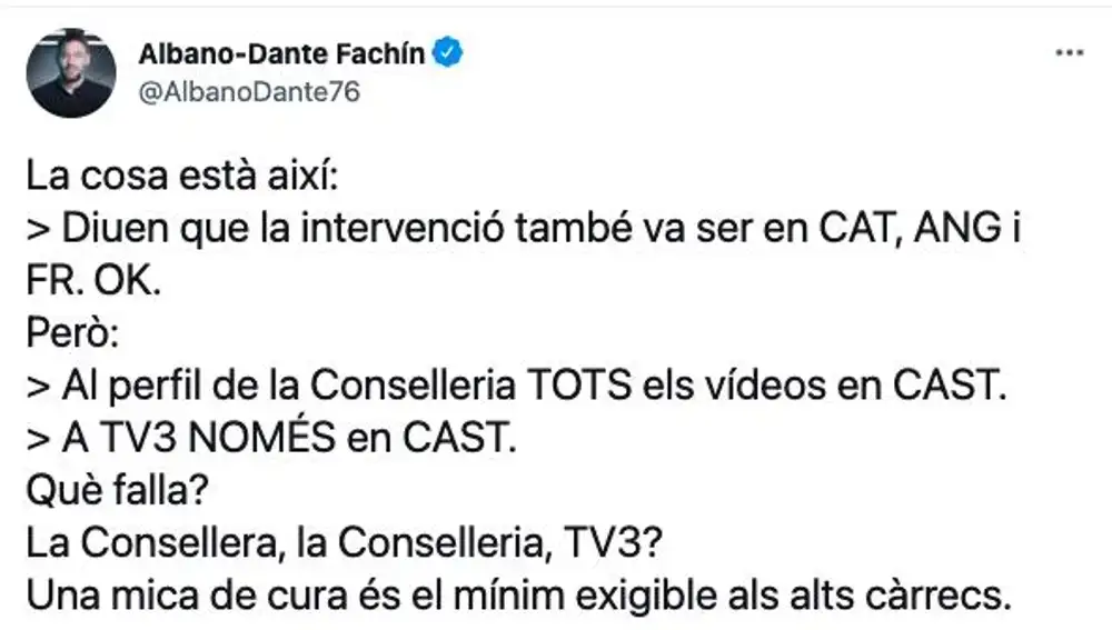 Crítica de @AlbanoDante76