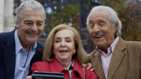 Los tres protagonistas del filme, lo mejor de la película