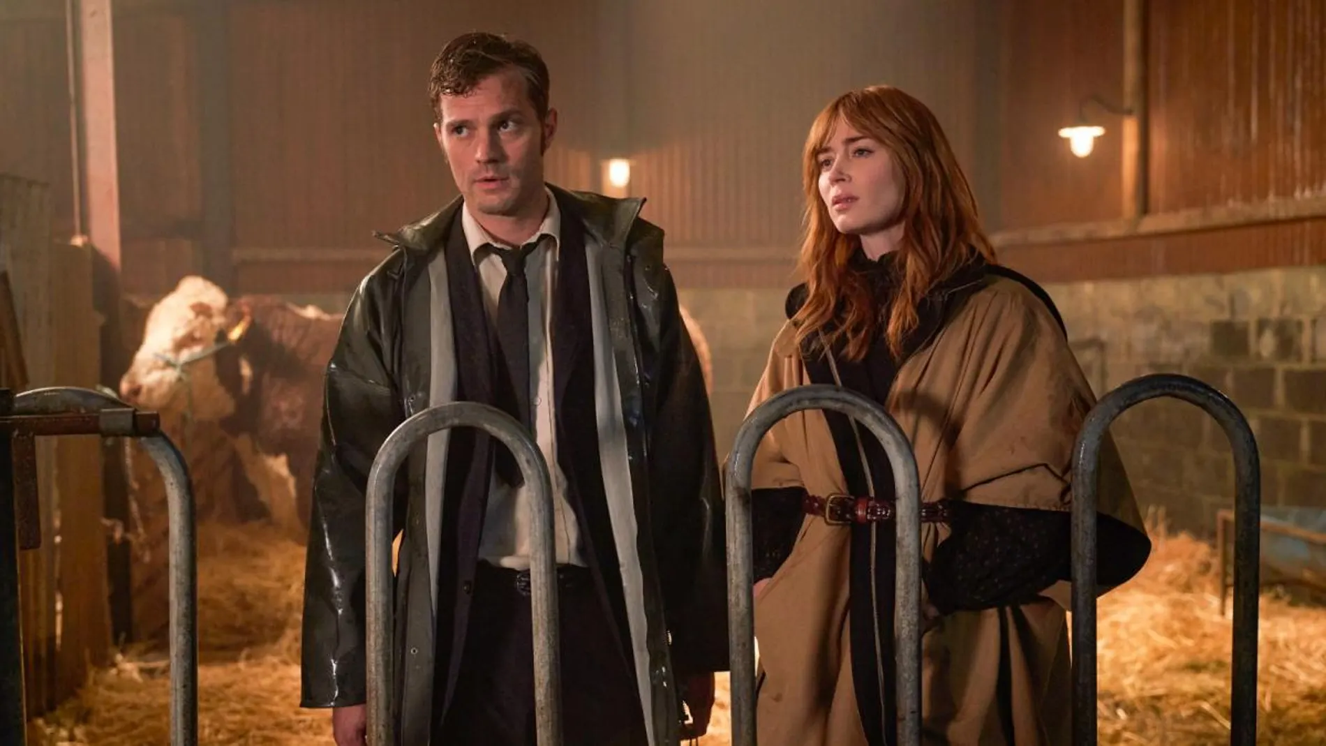 Jamie Dornan y Emily Blunt en "Una canción irlandesa"