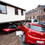 Las inundaciones han dejado sin electricidad a más de 41.000 hogares en Bélgica, y han obligado a cortar carreteras y el tráfico ferroviario el sur del país. EFE