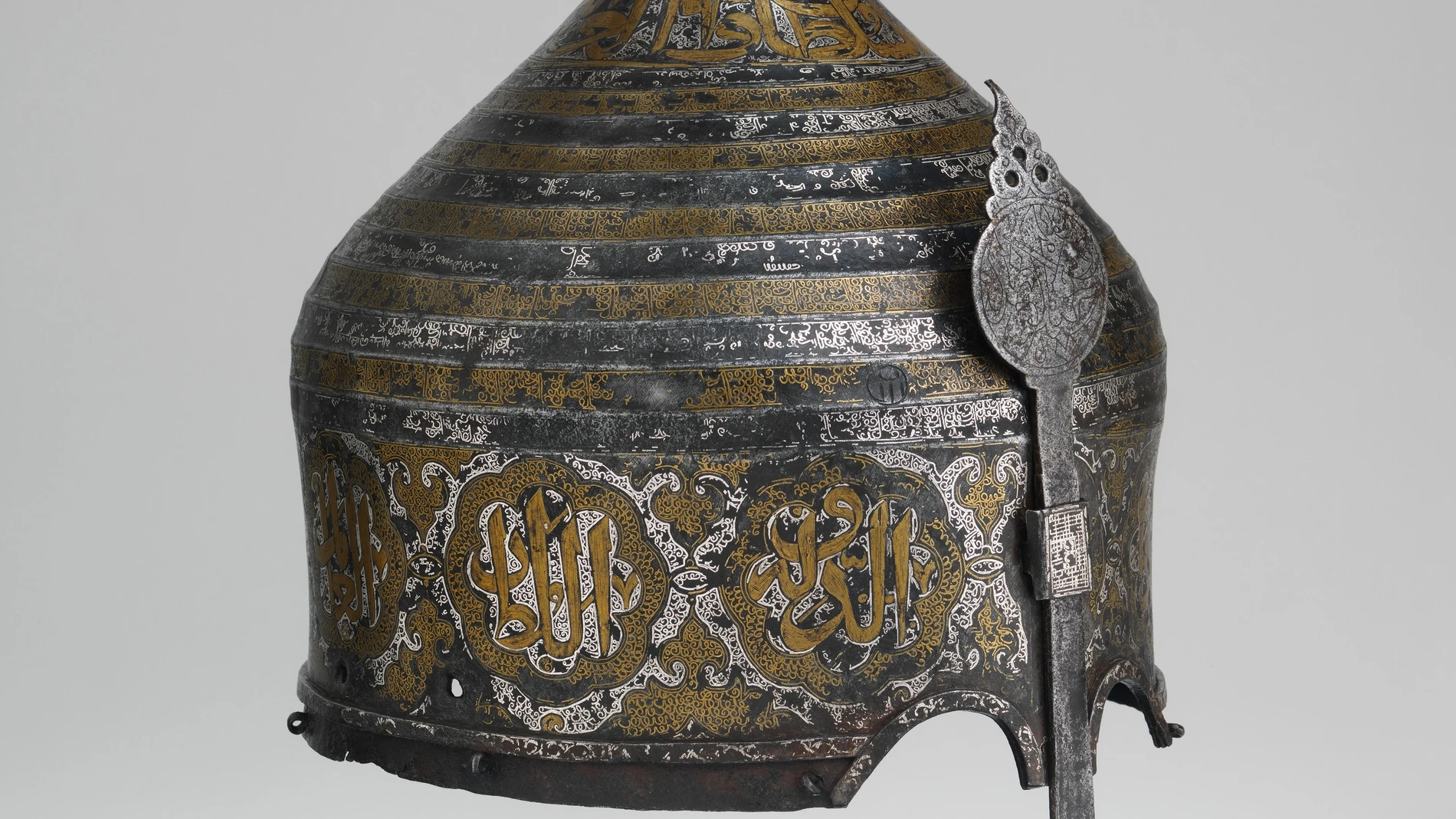 Un casco otomano como el que se llevó en Lepanto