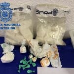La Policía ha intervenido en la operación 1,2 kilos de cocaína y 15 kilos de marihuana