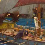 Ulises y las sirenas (1891). Historias de marineros del Mediterráneo como Ulises sirvieron para moldear la cultura de nuestro mar.