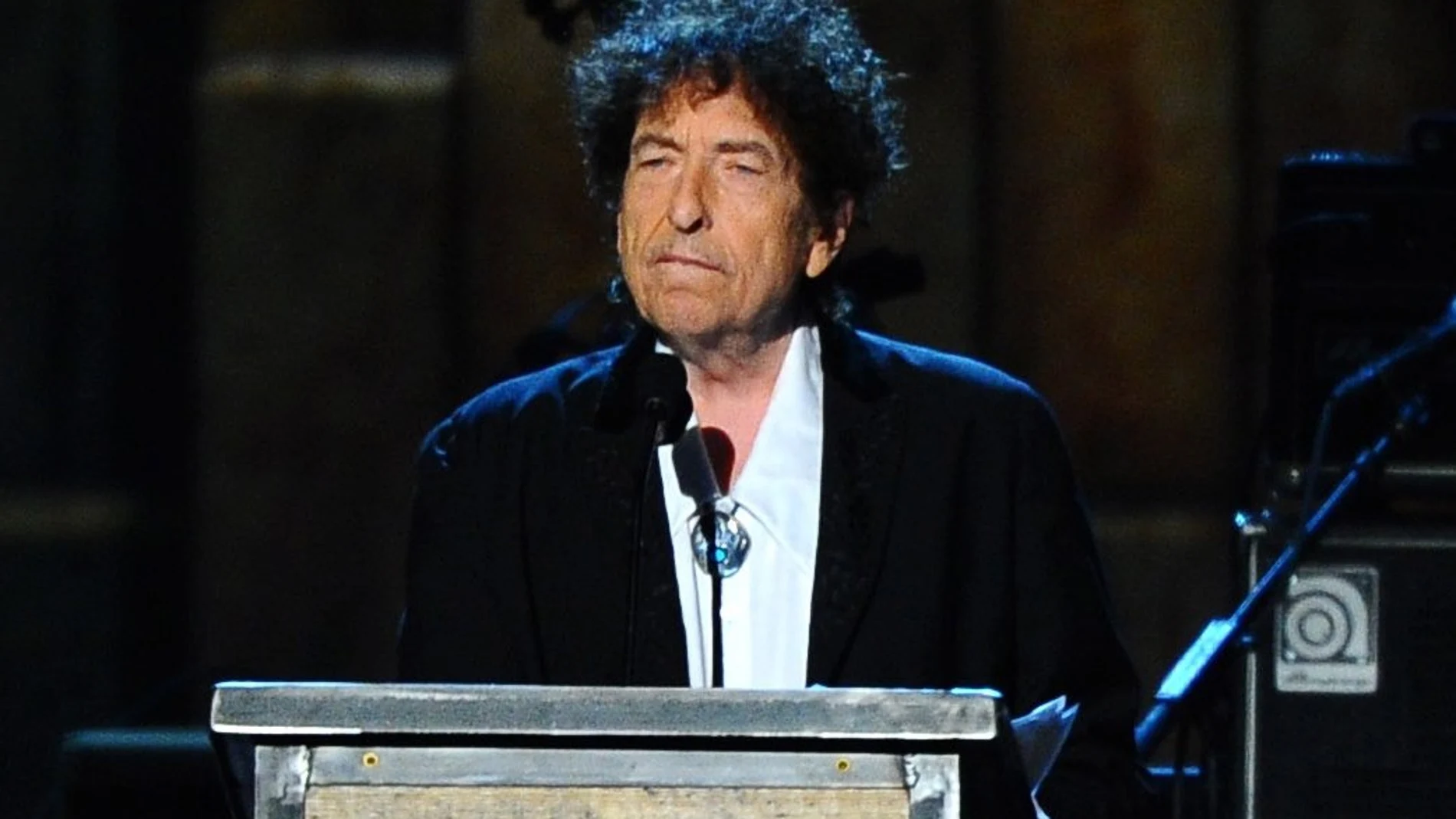 Bob Dylan, en una aparición pública de 2015