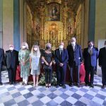 La consejera de Cultura y Patrimonio Histórico, Patricia del Pozo, junto a los demás invitados durante la jornada "Un encuentro con Pemán"
