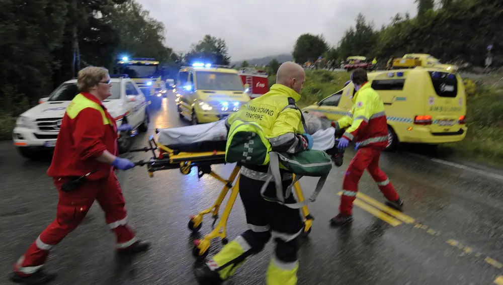 Los servicios sanitarios noruegos tras el ataque hace diez años
