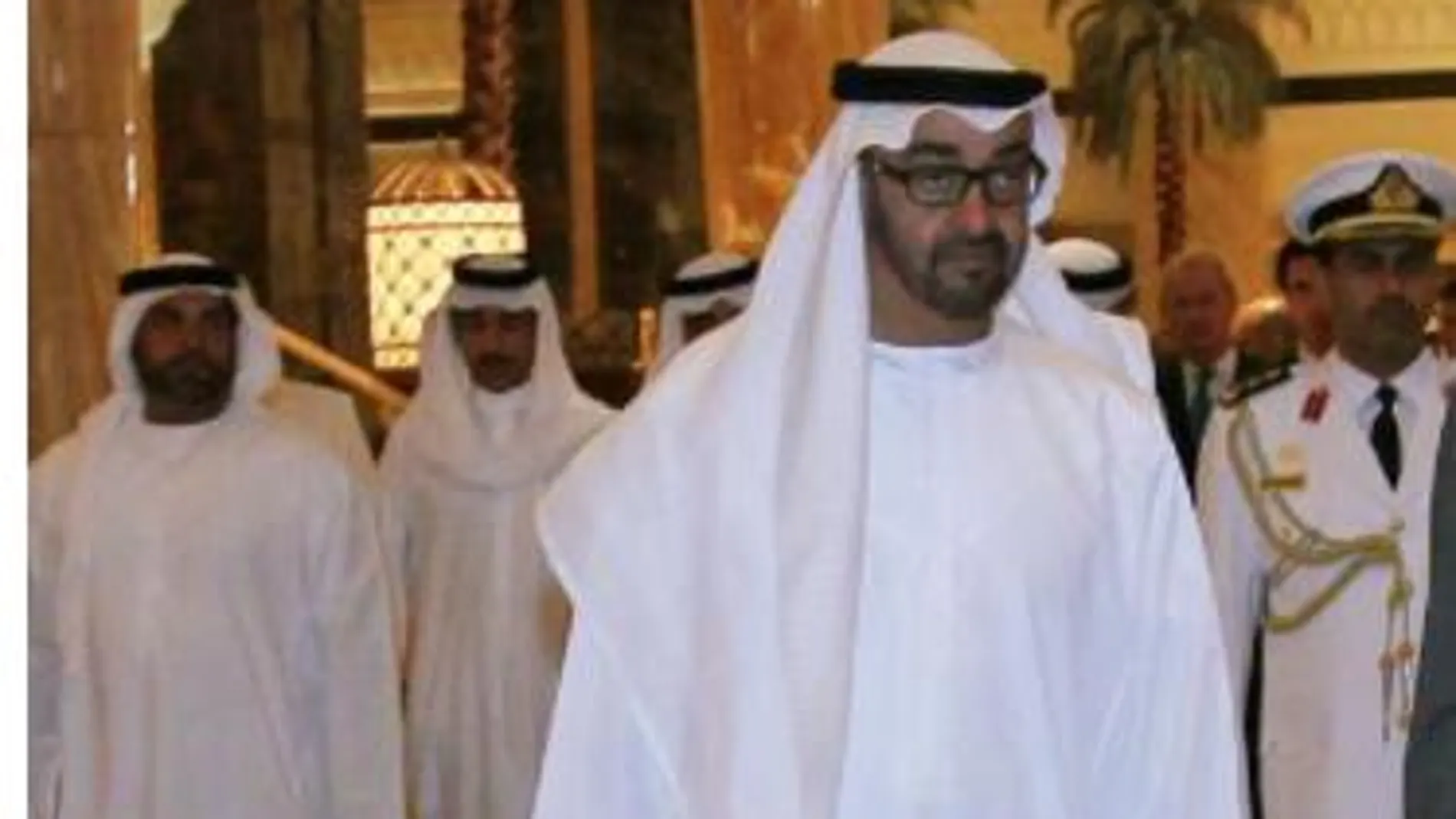 El príncipe Mohammed ben Zayed Al-Nahyane