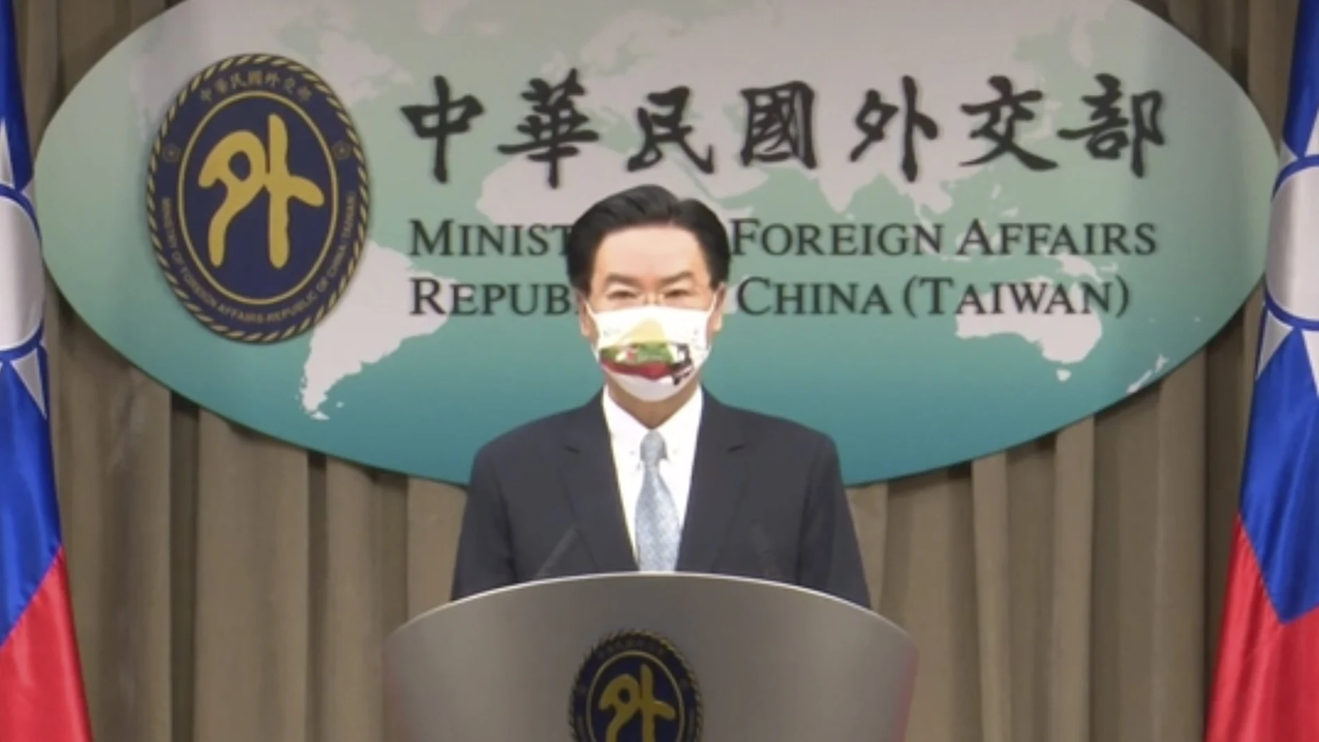 Jefe de la diplomacia de Taiwán, Joseph Wu