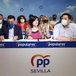 Imagen del comité ejecutivo provincial del PP de Sevilla